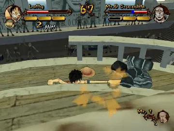 Shonen Jump's One Piece - Grand Adventure screen shot game playing